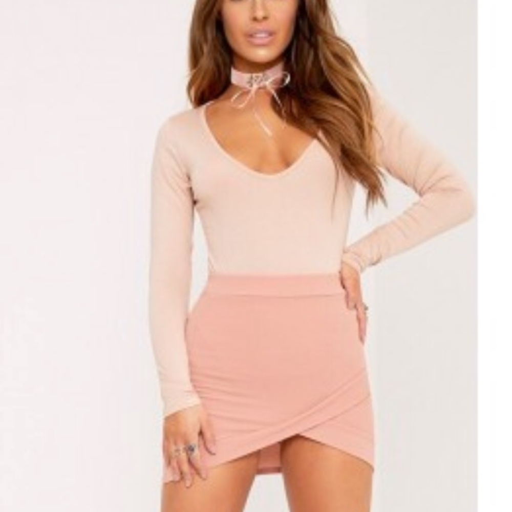 Last Chance ♥️ Madewell nude V neck body suit